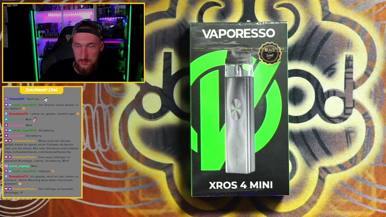 Vaporesso XROS 4 Mini Podsystem Review und Test