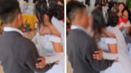 Escándalo Boda infantil: Celebran nupcias de Natalia y Miguel, de 12 años, en Guerrero