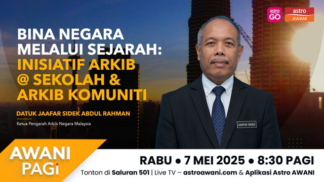 AWANI Pagi: Bina Negara melalui sejarah | Inisiatif arkib@sekolah dan arkib komuniti