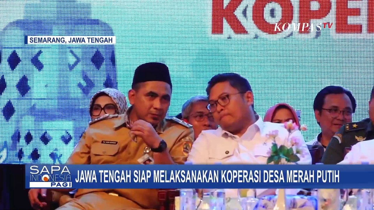 Jateng Jalankan Koperasi Merah Putih Inisiasi Presiden Prabowo, 2.876 Desa Sudah Siap