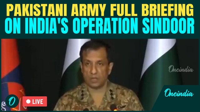 Pakistani Army Briefing On Indian Missile Attack Operation Sindoor | Shocking Details