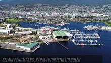 Kapal layar elektrik pertama dunia siap belayar, mampu tampung 2,100 penumpang dengan lebih 250 tan bateri