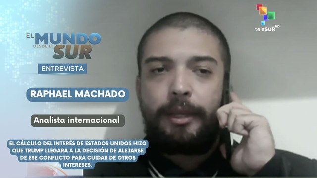 Raphael Machado. Periodista. Analista internacional EL MUNDO DESDE EL SUR 06-05-2025