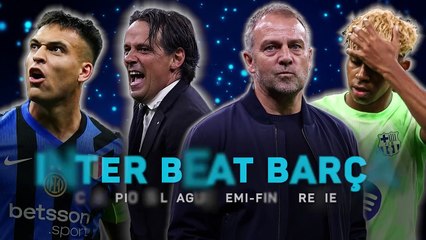 Inter edge Barcelona in one of the great Champions League semi-finals