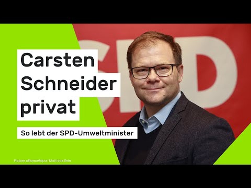 Carsten Schneider privat: So lebt der SPD-Umweltminister