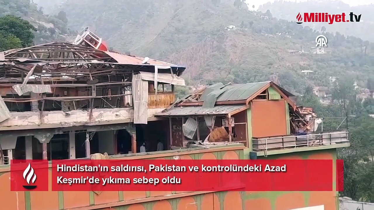 Hindistan'ın saldırısı, Pakistan ve kontrolünde...