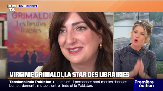 Les heures fragiles : Virginie Grimaldi, star des librairies, sort son nouveau roman