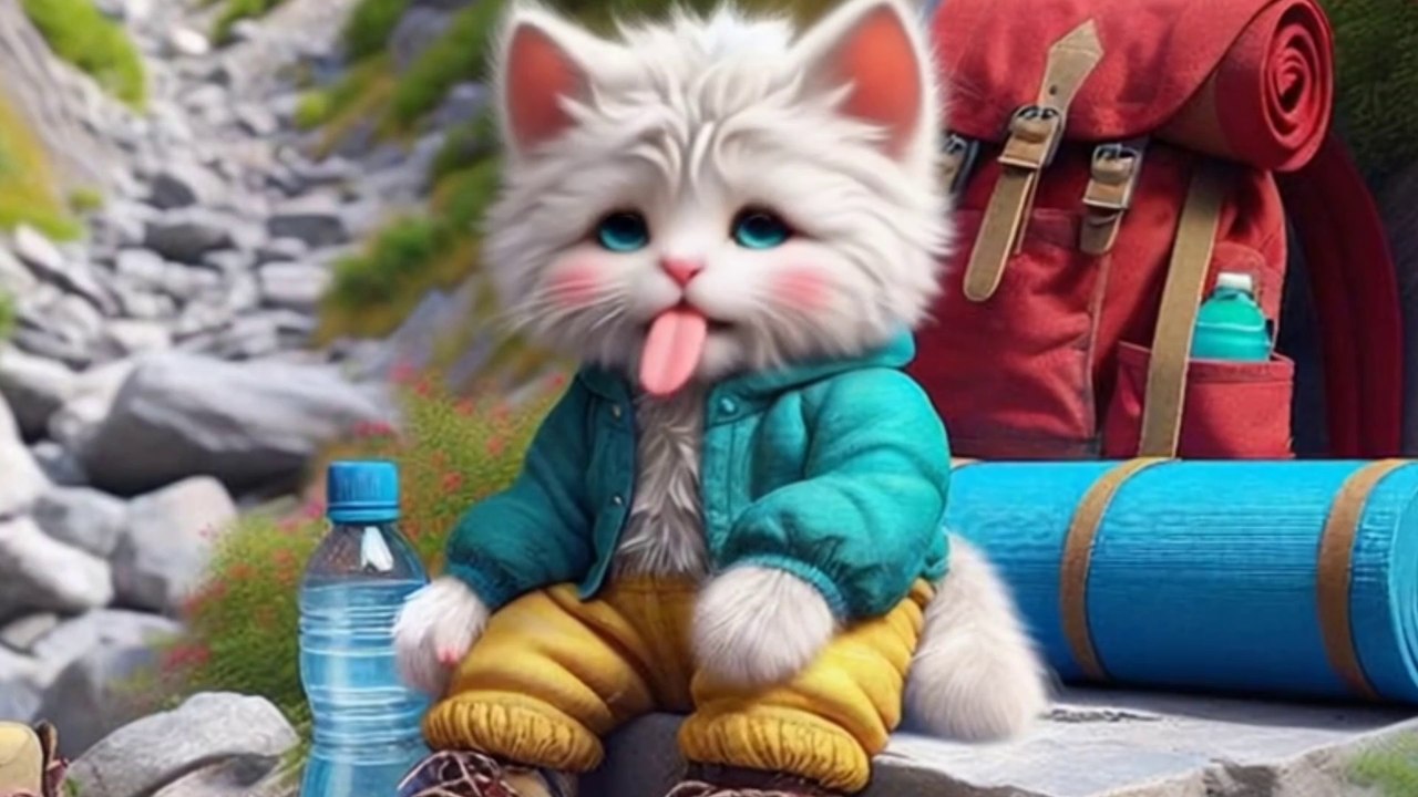 Ai cat video for music 🎶