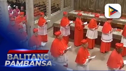 Mga cardinal elector, nagsagawa ng huling pagtitipon para simulan ang conclave