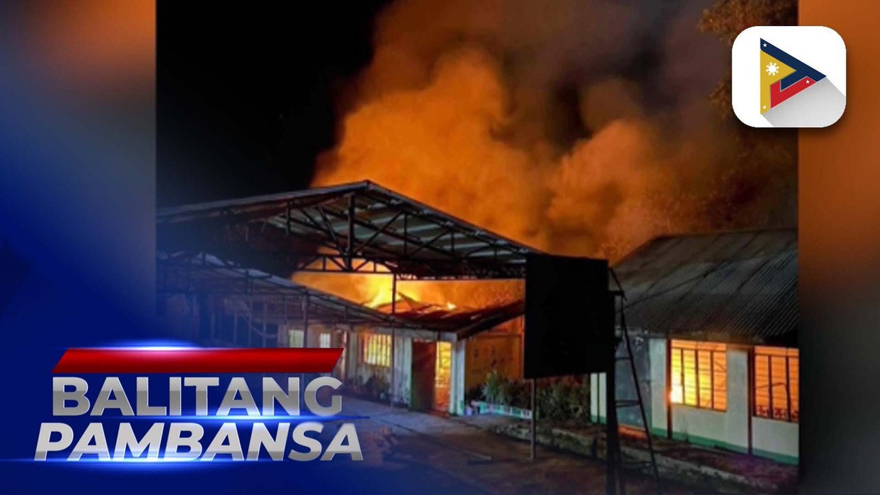 Halalan sa Bangued, Abra, tuloy kahit nasunog ang voting center sa lugar;