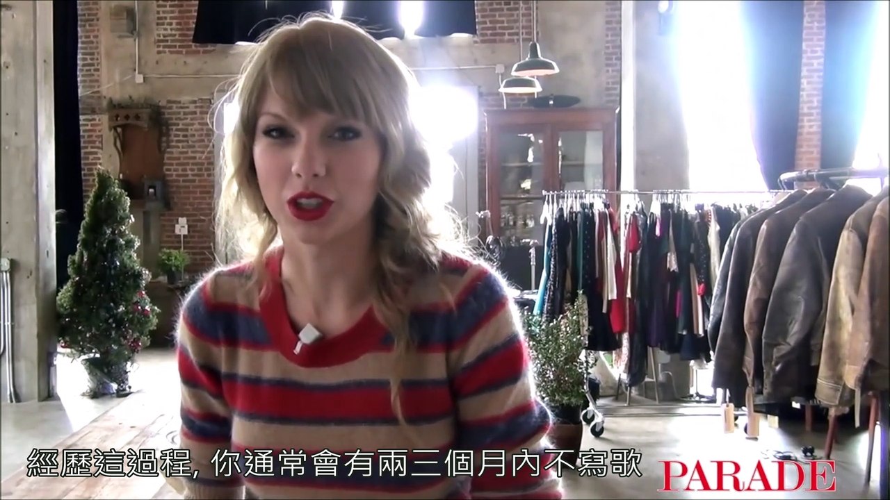 【字幕】Taylor Swift - PARADE Magazine Goes_Behind the Scenes 2012.11
