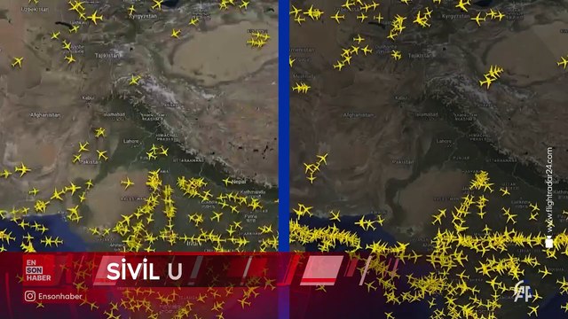 Hindistan ve Pakistan hava sahasında sivil uçuş trafiğinde azalma yaşandı