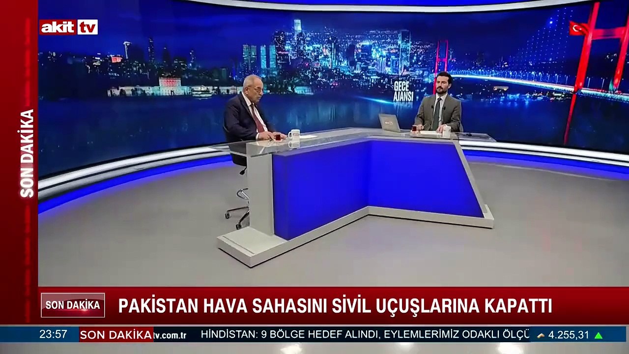 Gece Ajansı - M. Safa Ulusoy/ Celal Erbay "Pakistan ve Hindistan savaşı başladı!" 06.05.2025