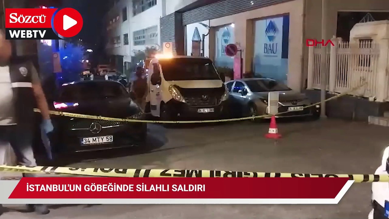 İstanbul'un göbeğinde silahlı saldırı: Otomobile kurşun yağdırdılar