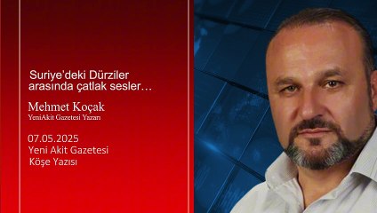 Mehmet Koçak: Suriye’deki Dürziler arasında çatlak sesler…
