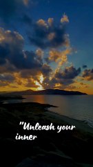 White and Blue  Minimalist Quote Nature