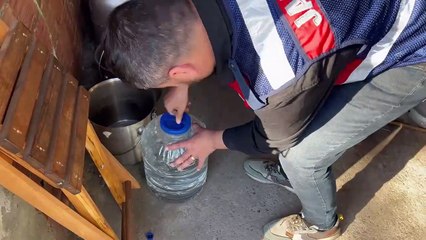 Sinop'ta sahte içki operasyonu: Gözaltılar var