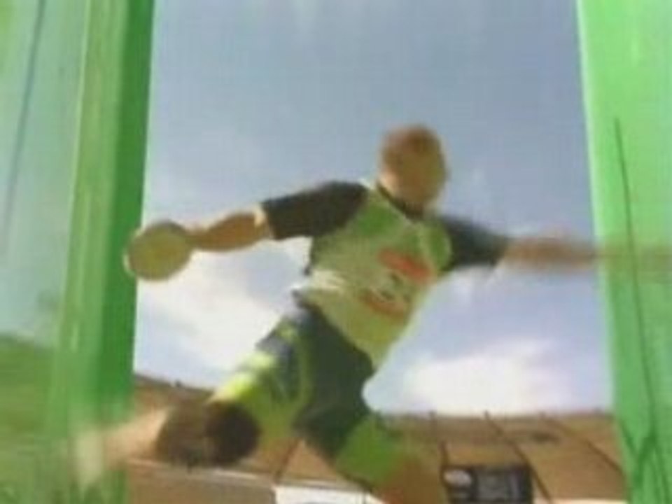 Discus technique slowmotion