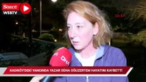 Kadıköy'deki yangında yazar Süha Oğuzertem hayatını kaybetti