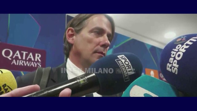 Inter-Barcellona 4-3 * Simone Inzaghi: arriviamo in finale con merito, tanto sacrificio e sudore.
