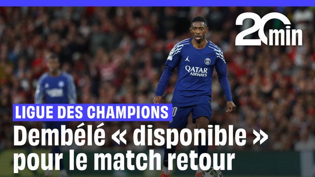 PSG - Arsenal : « Le génie » Ousmane Dembélé sera bien disponible pour la demi-finale retour