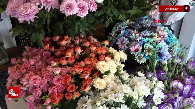Çiçekçilerde Anneler Günü hareketliliği
