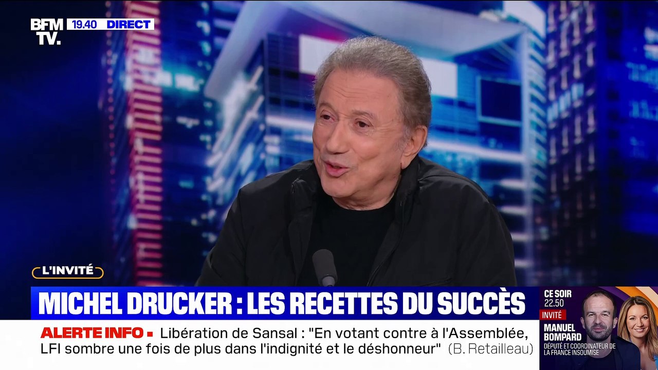 Réagissant à la garde à vue de Stéphane Plaza pour consommation de drogue, Michel Drucker s’interroge : "Est-ce qu’on s’en sort vraiment ? En tout cas, dans le milieu du showbiz, ça a toujours circulé" - VIDEO