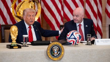 Trump mete en un aprieto a Infantino por el veto a Rusia en el Mundial 2026: "¿Es eso cierto?"