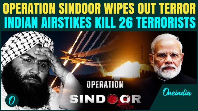 India DECIMATES PAK Grown Terror With Killing 26 terrorists With Airstrikes In POK