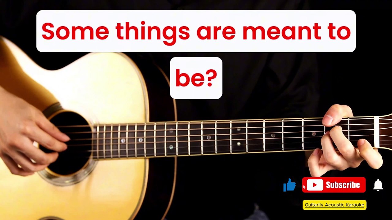 Can't Help Falling in Love with You | Acoustic Karaoke | Guitarily Acoustic Karaoke