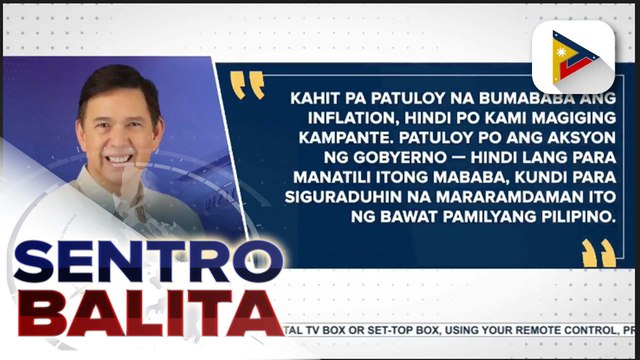 DOF, iginiit na hindi titigil ang pamahalaan para mapababa ang presyo ng mga bilihin; pagtugon sa mga hamon sa supply at presyo ng agricultural products, paiigtingin pa ayon sa DA