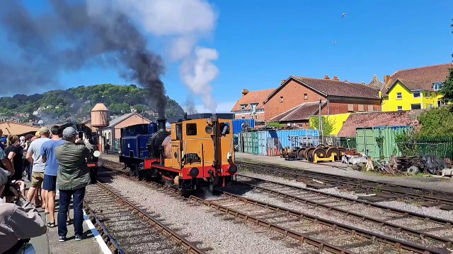 There were plenty of spectacular sights for visitors to the West Somerset Railway's ring steam gala 2025 as seen in this Minehead video by Fiona Hobday.
