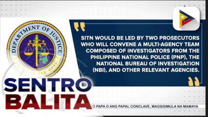Grupong mag-iimbestiga sa pagpatay sa mamamahayag na si Johnny Dayang, binuo ng DOJ