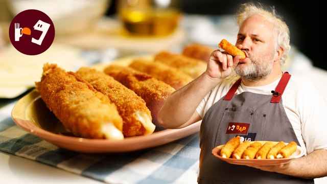 Esta receta siempre me libra de un apuro: ROLLITOS DE JAMÓN Y QUESO 🤤