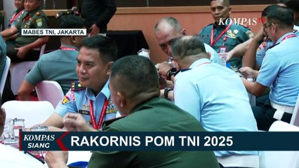 Rakornis POM 2025: Evaluasi Program Kerja dan Sinergitas TNI, Polri, dan Kejaksaan