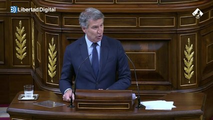 Armengol corta abruptamente a Feijóo e indigna al PP en el Congreso