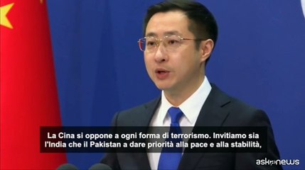 Cina: pronti a ruolo costruttivo per de-escalation India-Pakistan