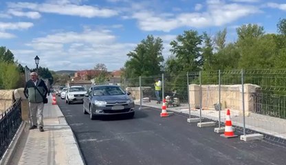Reabre el puente de San Esteban tras dos meses de pesadilla