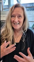 Author Raynor Winn talks about her experiences of being homeless to walking the red carpet at the Salt Path premier held at the Lighthouse Cinema in Newquay