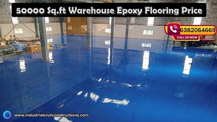 50000 Sq.ft Industrial Epoxy Flooring Price
