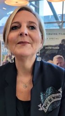 Salt Path director Marrianne Elliott talks about the film at its premier held at the Lighthouse Cinema in Newquay