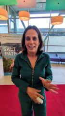 Salt Path producer Elizabeth Karlsen talks about the film at the premier held at the Lighthouse Cinema in Newquay