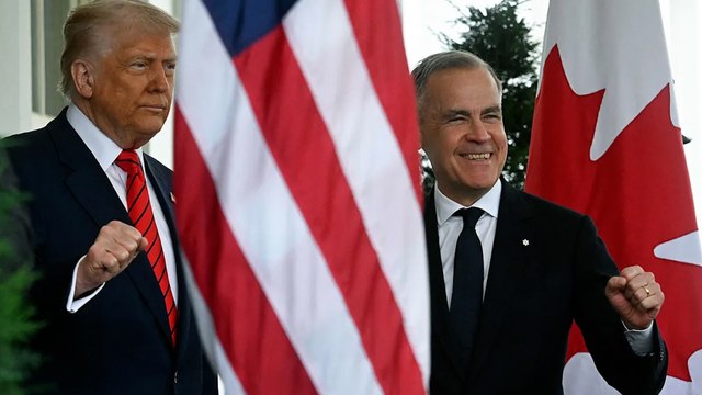 Carney le recuerda a Trump que Canadá no está en venta y este le responde: Nunca digas nunca