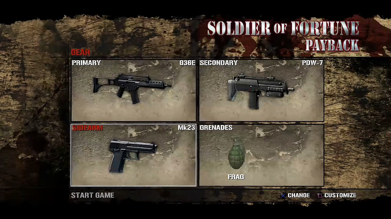 Soldier of Fortune: Payback online multiplayer - ps3