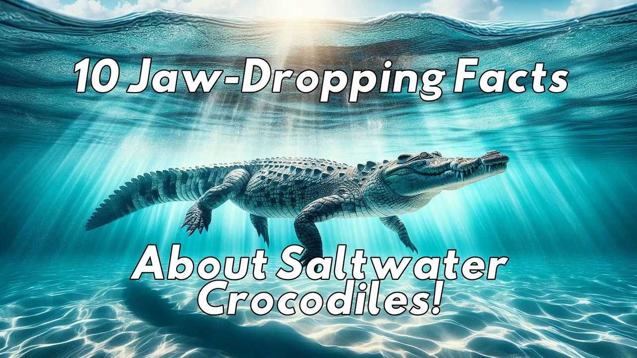 10 Jaw-Dropping Facts About Saltwater Crocodiles!