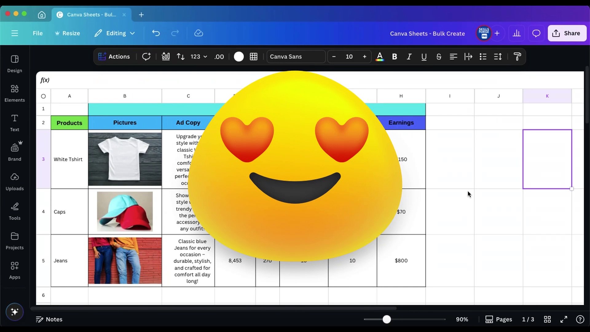 ⁣Canva Sheets Hack: How to Auto-Translate Spreadsheets Using AI Like a Pro