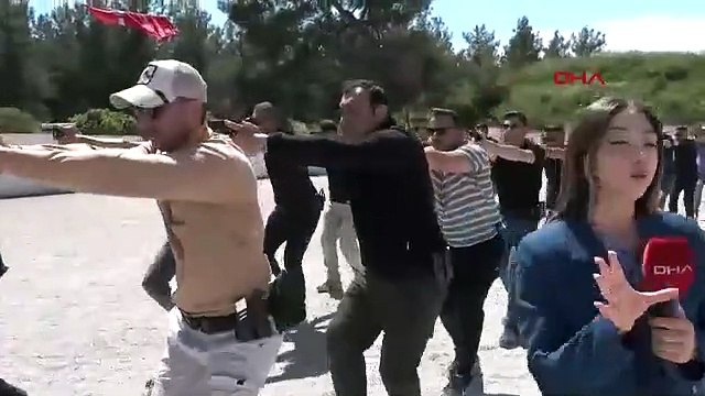 Komiser Nisa çocukken hayalini kuruyordu, artık gözü kapalı bile vuruyor