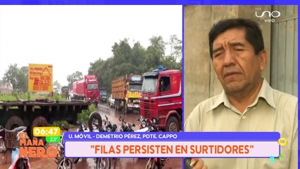 SCZ: PRODUCTORES EN EMERGENCIA POR DIÉSEL
