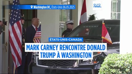 À Washington, première rencontre tendue entre Mark Carney et Donald Trump