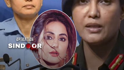 ब्रीफिंग देने वाली ऑफिसर्स की Hina ने की तारीफ!